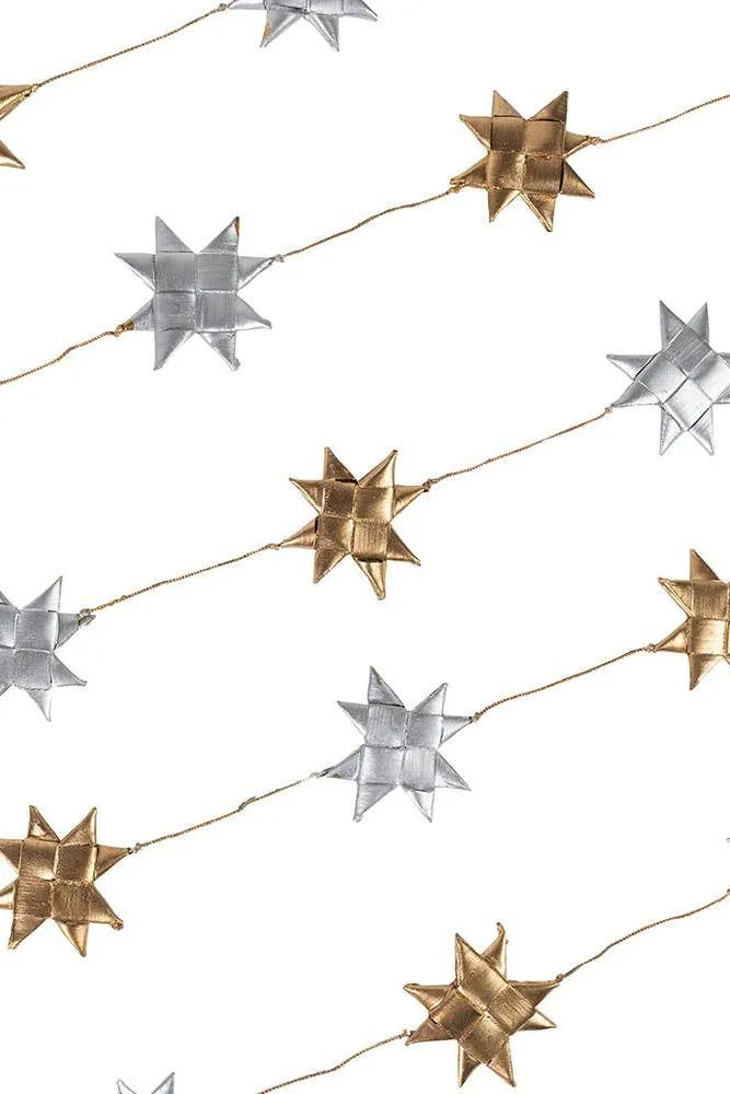 Sparkle Palm Star Garland