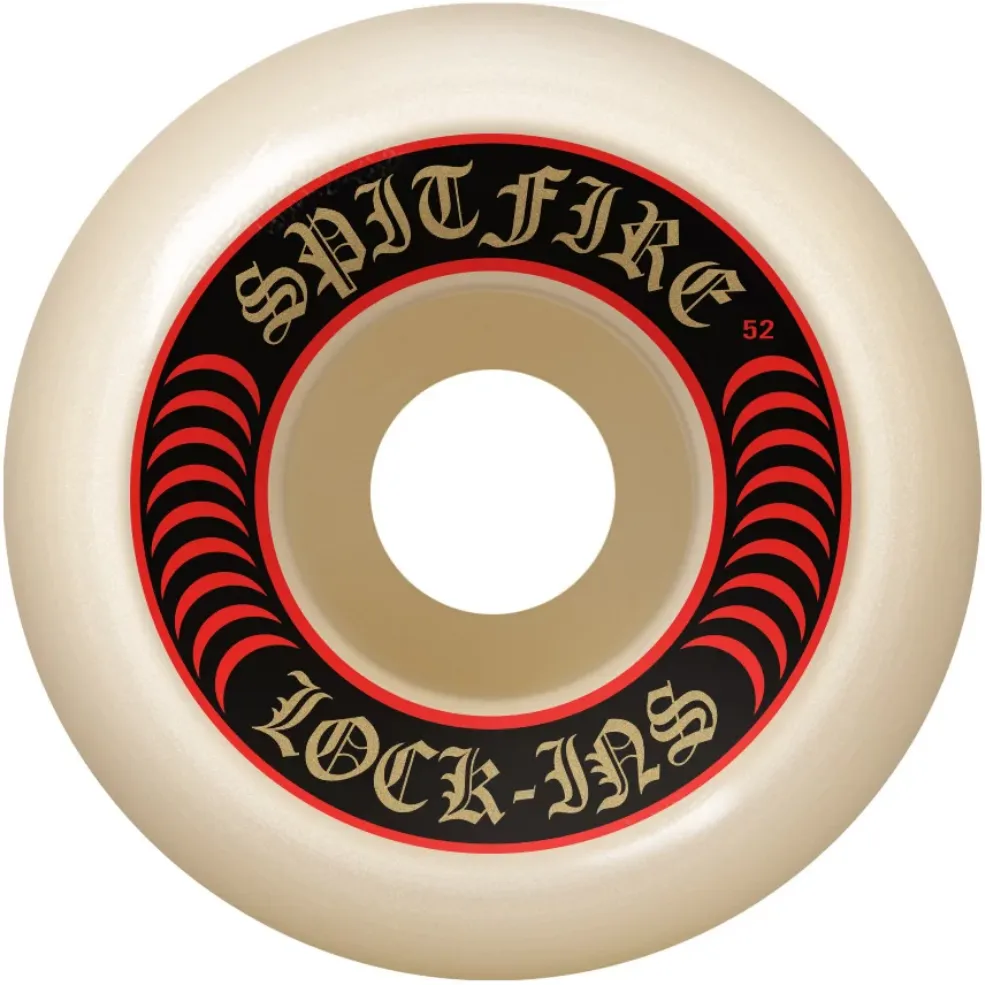 Spitfire Wheels Formula Four F4 Lock Ins 101D 53MM