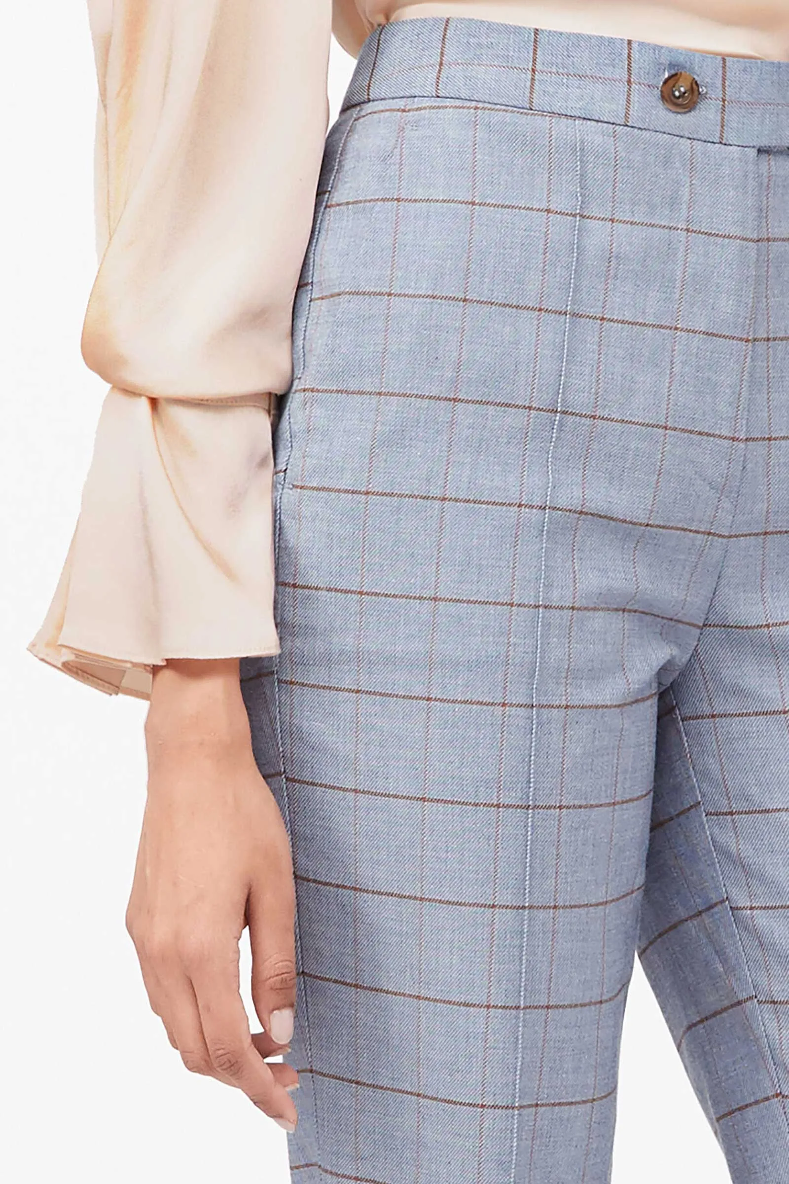 TAILORED | Windowpane Twill Trouser