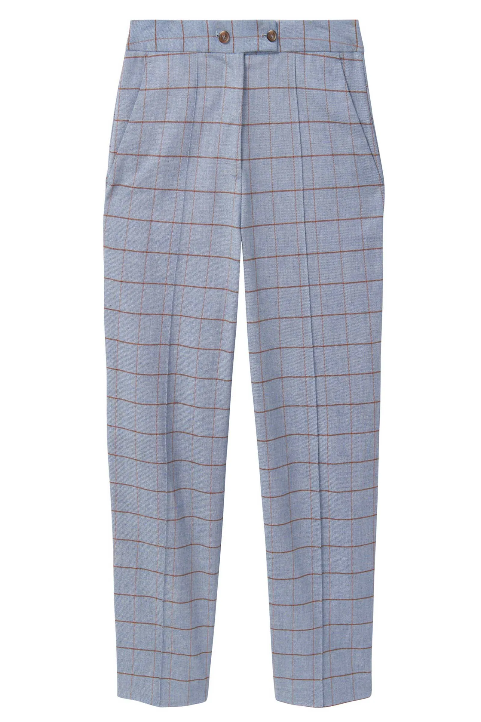 TAILORED | Windowpane Twill Trouser