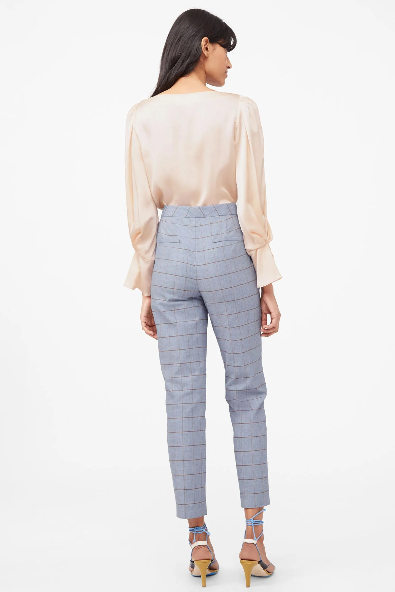 TAILORED | Windowpane Twill Trouser