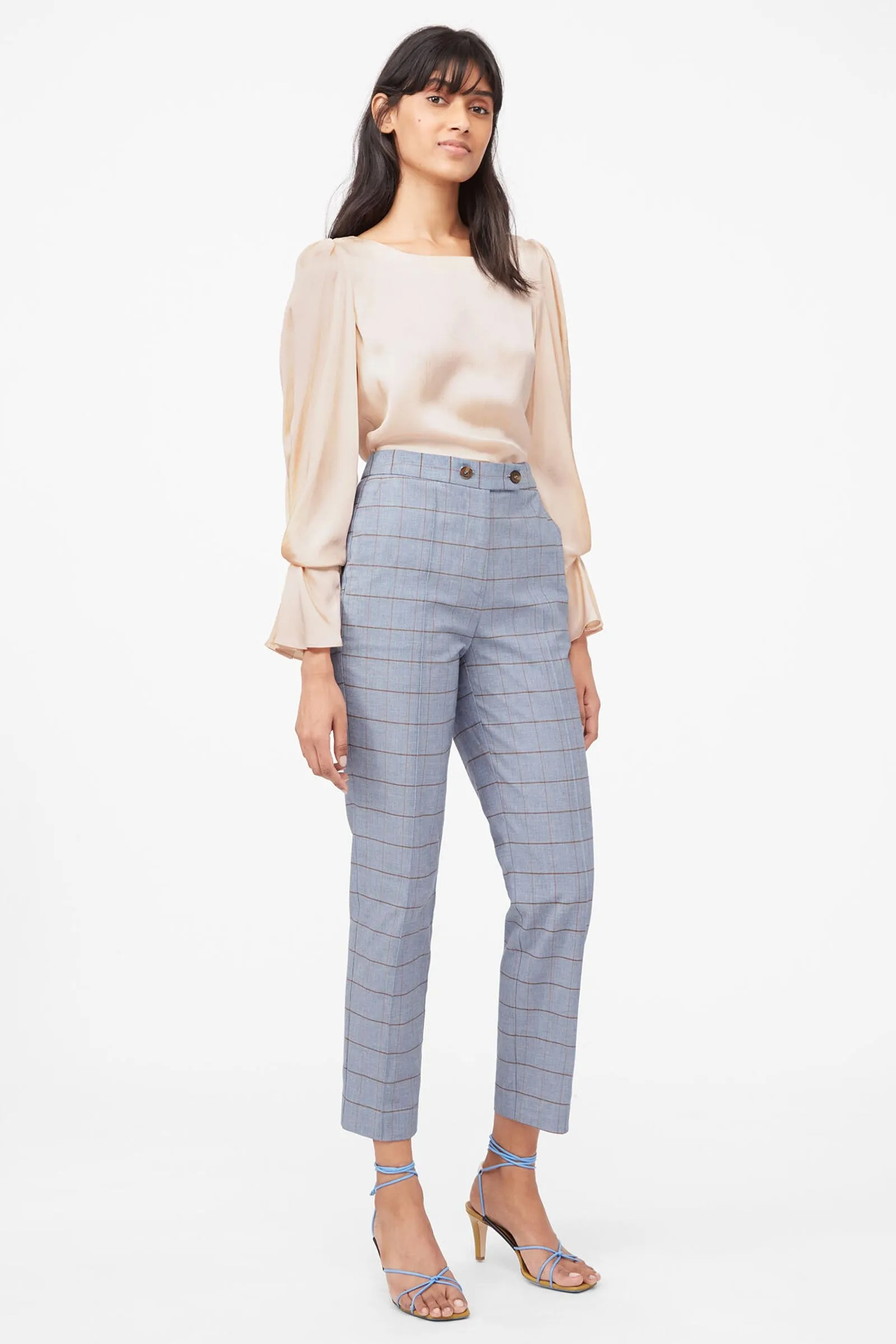 TAILORED | Windowpane Twill Trouser