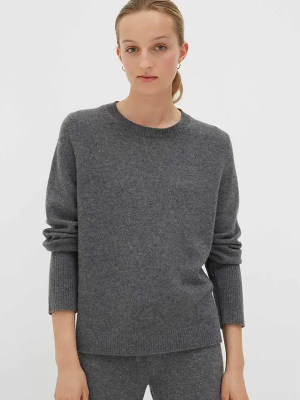 The Boxy Jumper in Grey