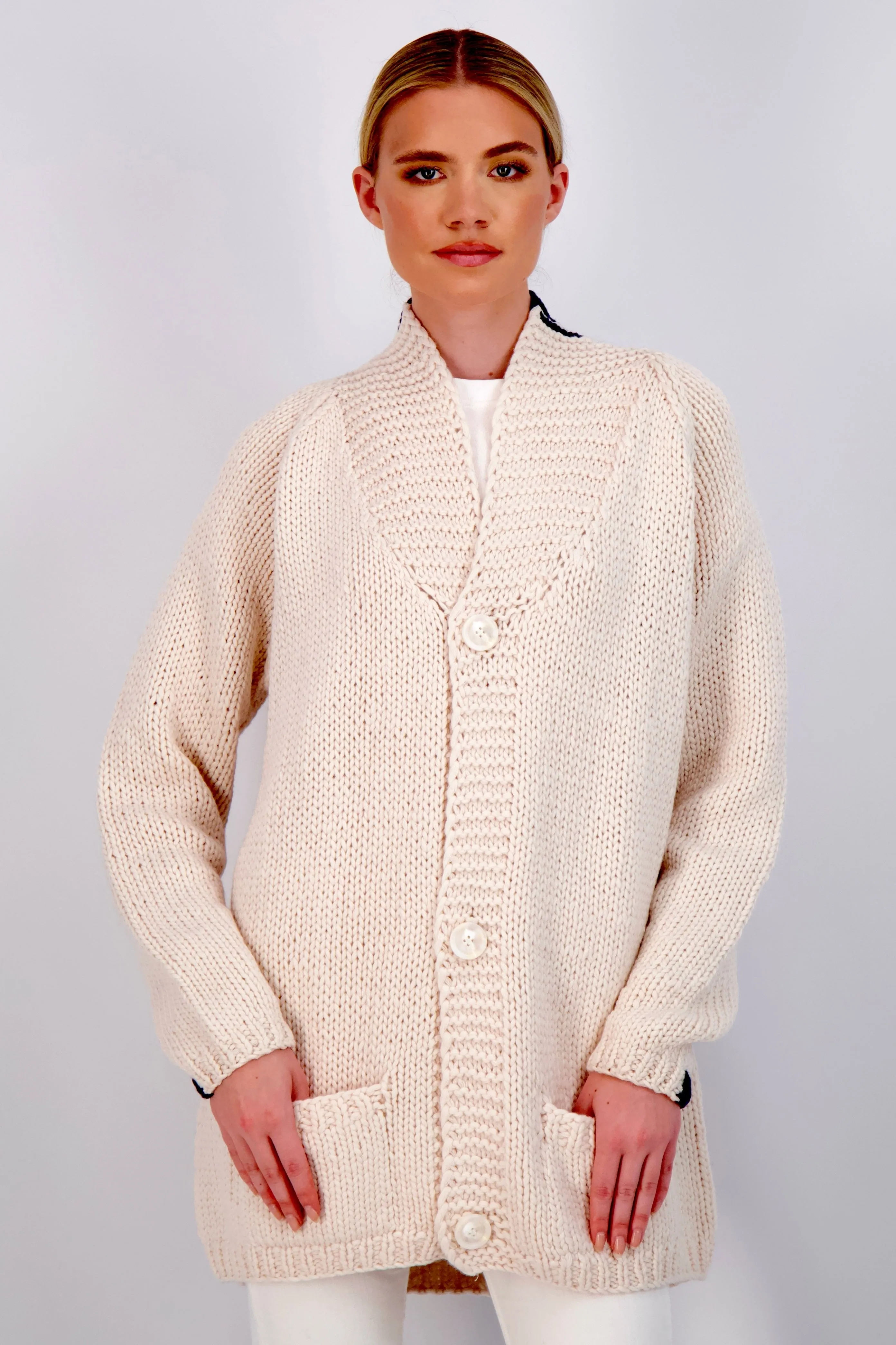 The Buxton | Hand Made Wool Cardigan