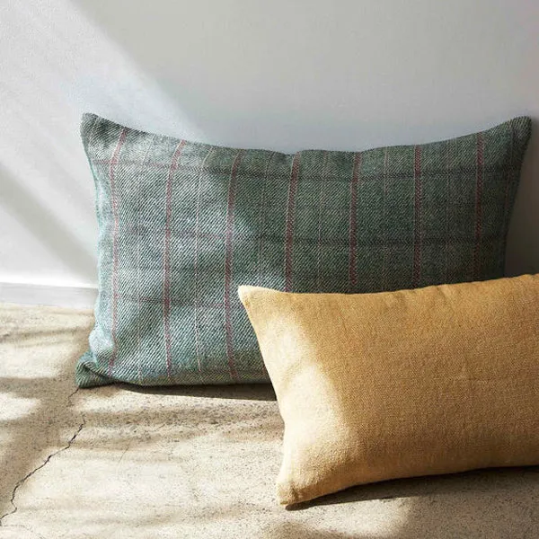 Twill Cushion (Eucalyptus/ Multi) - 60 x 40 cm