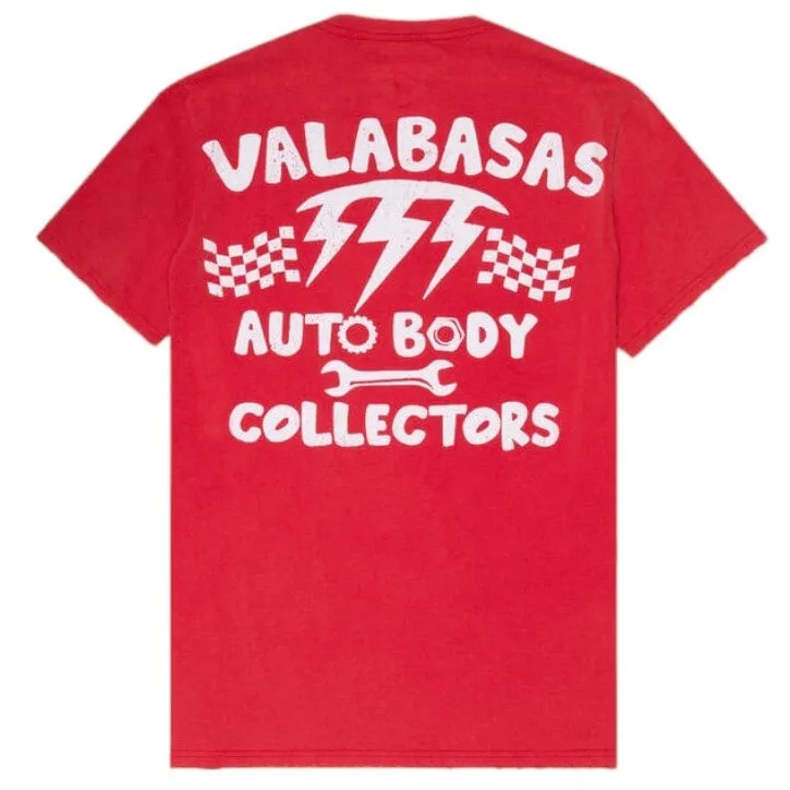 Valabasas "Zooom" Tee (Vintage Red) VLBS9026