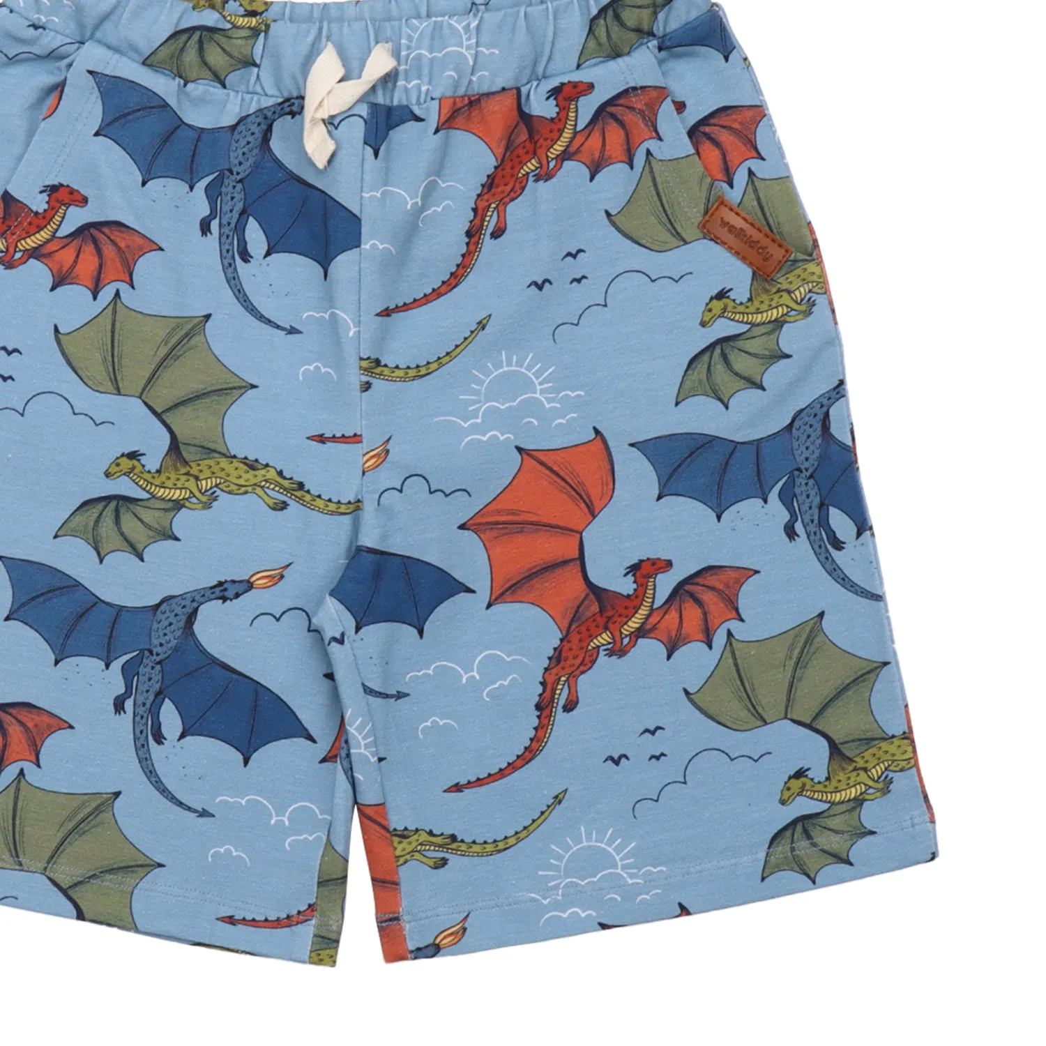 Walkiddy Colourful Dragons Shorts