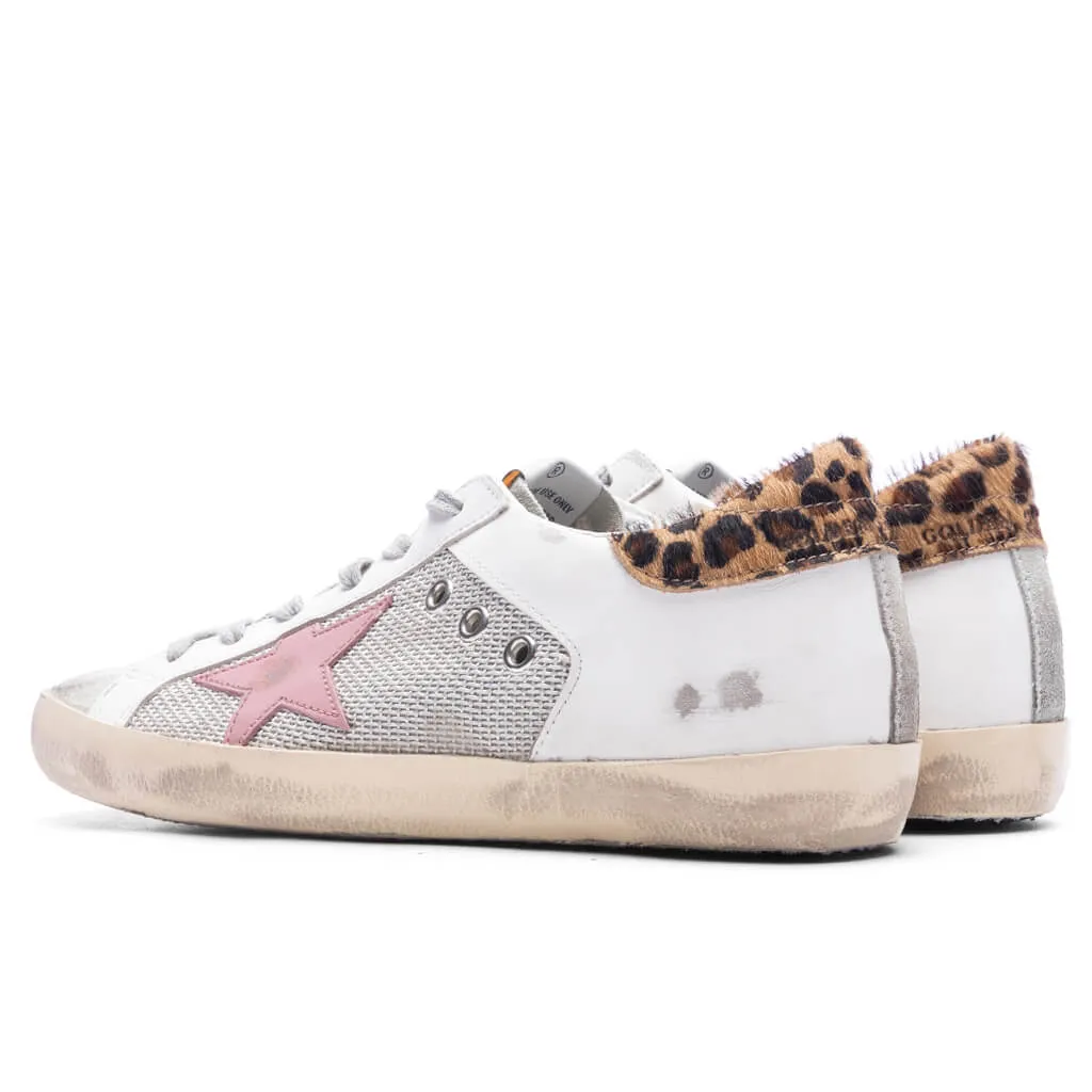 Women's Super-Star - Light Silver/Beige/Black Leopard