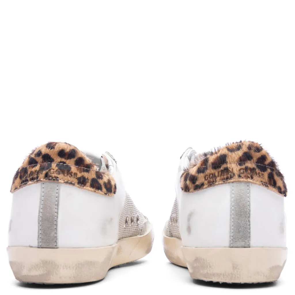 Women's Super-Star - Light Silver/Beige/Black Leopard