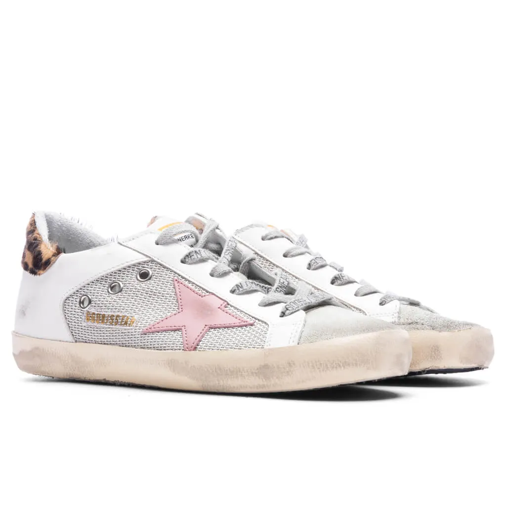 Women's Super-Star - Light Silver/Beige/Black Leopard