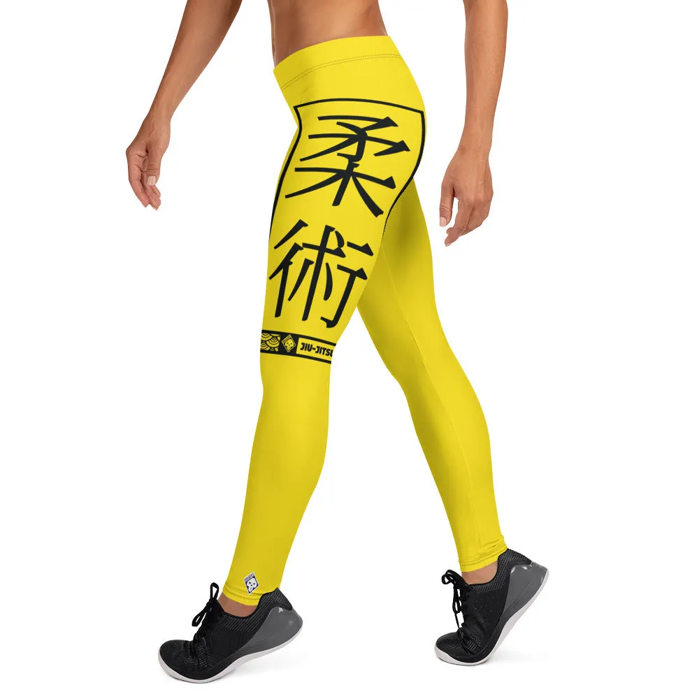 Women's Yoga Pants Workout Leggings For Jiu Jitsu 017 - Golden Sun