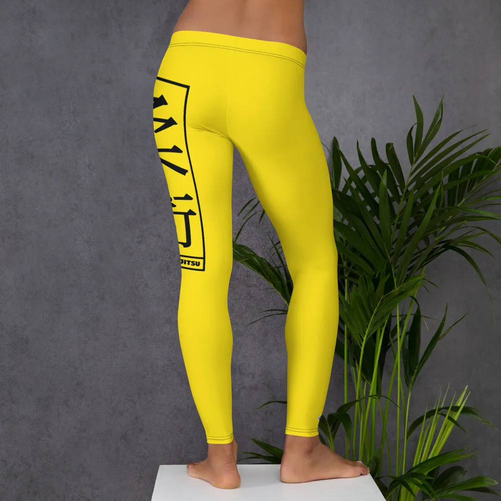 Women's Yoga Pants Workout Leggings For Jiu Jitsu 017 - Golden Sun