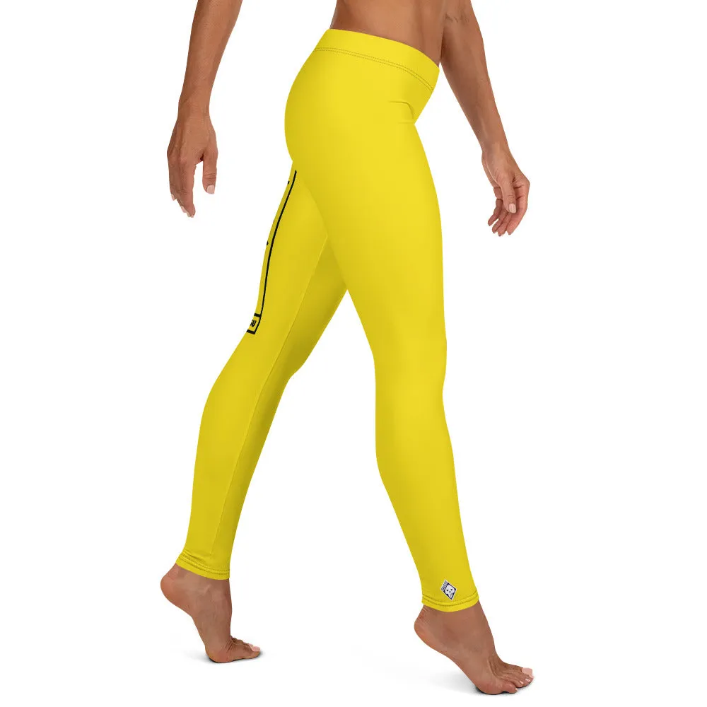 Women's Yoga Pants Workout Leggings For Jiu Jitsu 017 - Golden Sun