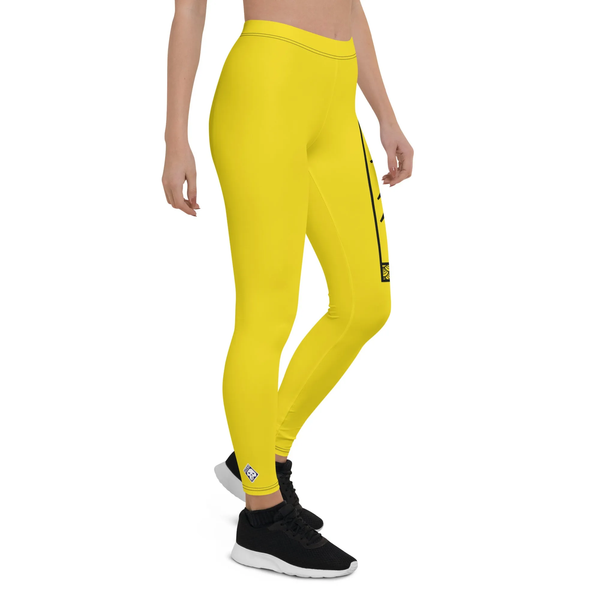 Women's Yoga Pants Workout Leggings For Jiu Jitsu 017 - Golden Sun