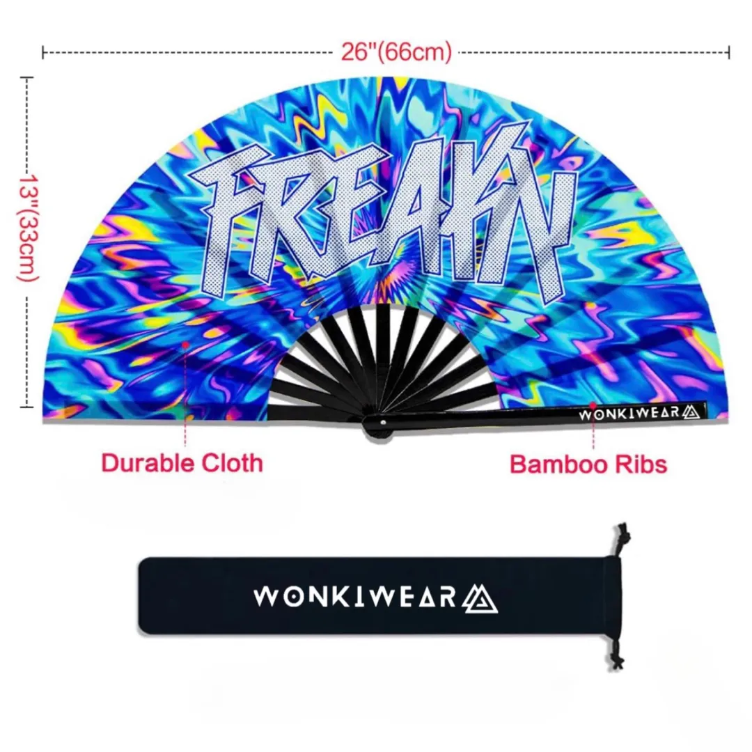 XL Festival Fan - UV Reactive, Freaky