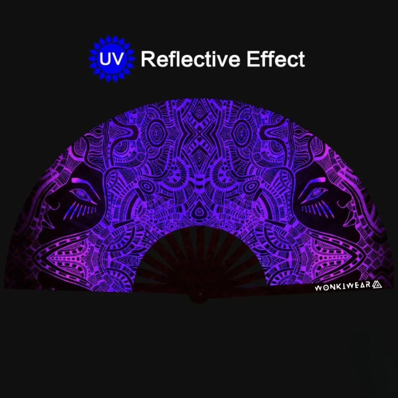 XL Festival Fan - UV Reactive, Techno Tribe