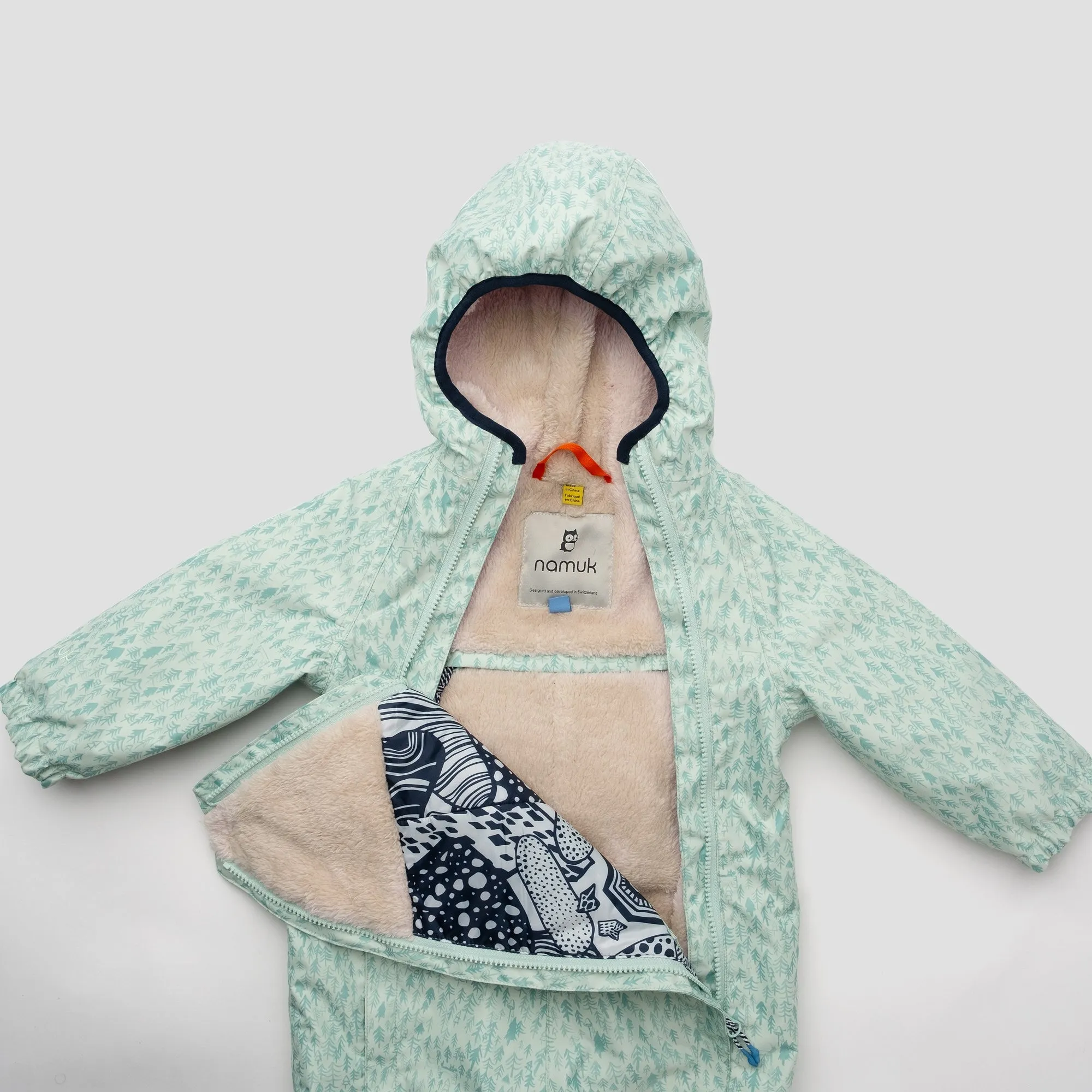 Zack baby winter overall "Forest"